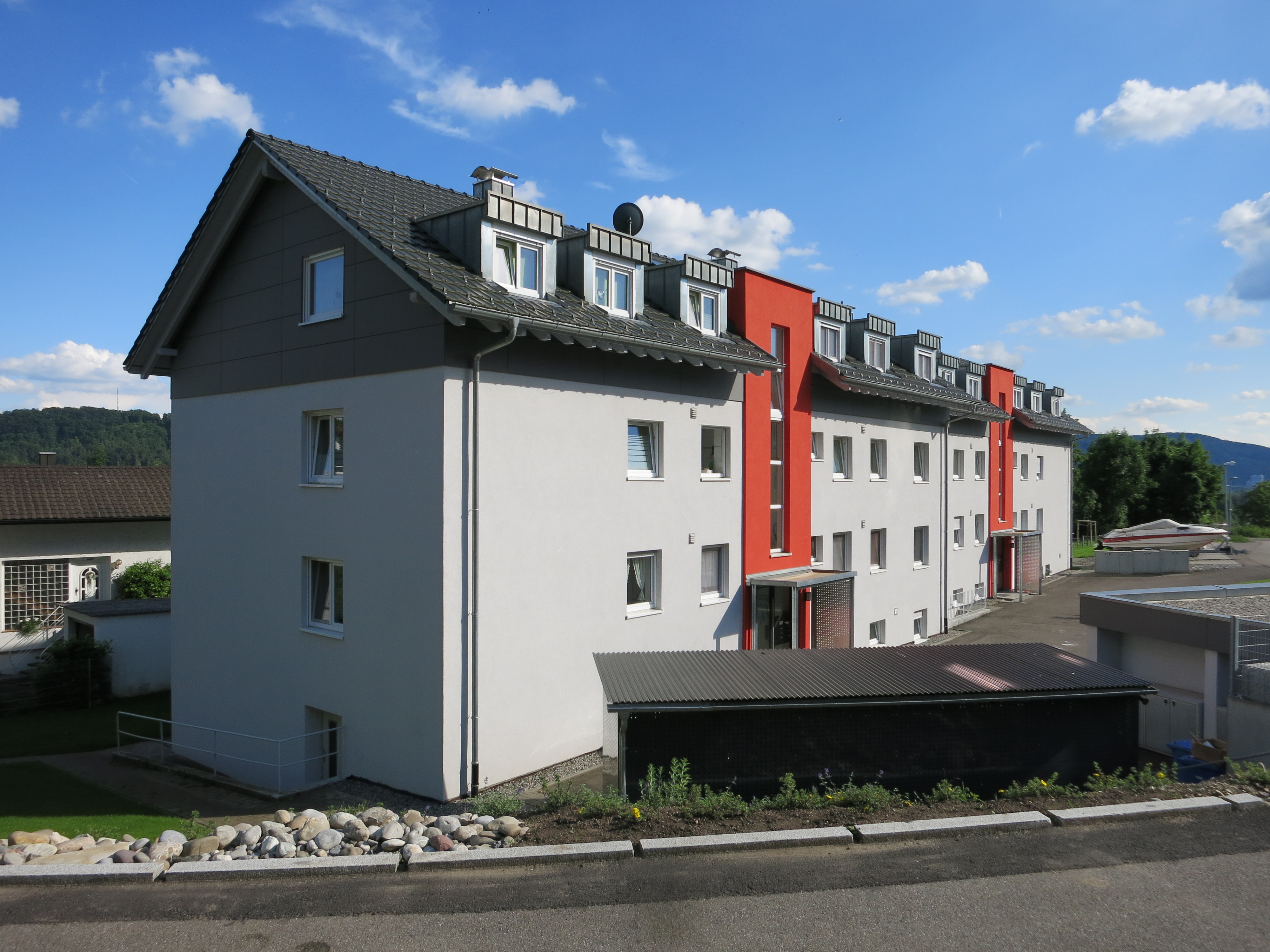 Mit Blick auf den Rhein